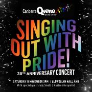Singing Out 30 Years With Pride Concert publicity tile